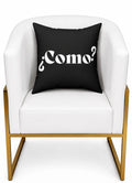 ¿Como? – Cushion (Black)