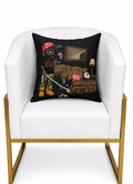 “Let’s Get To That” – Graphic Cushion Black