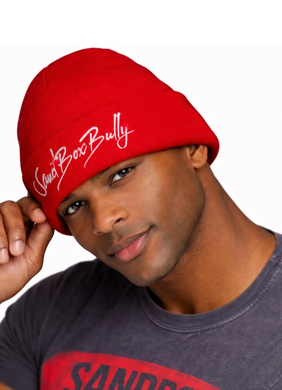 Signature Script Beanie – Red