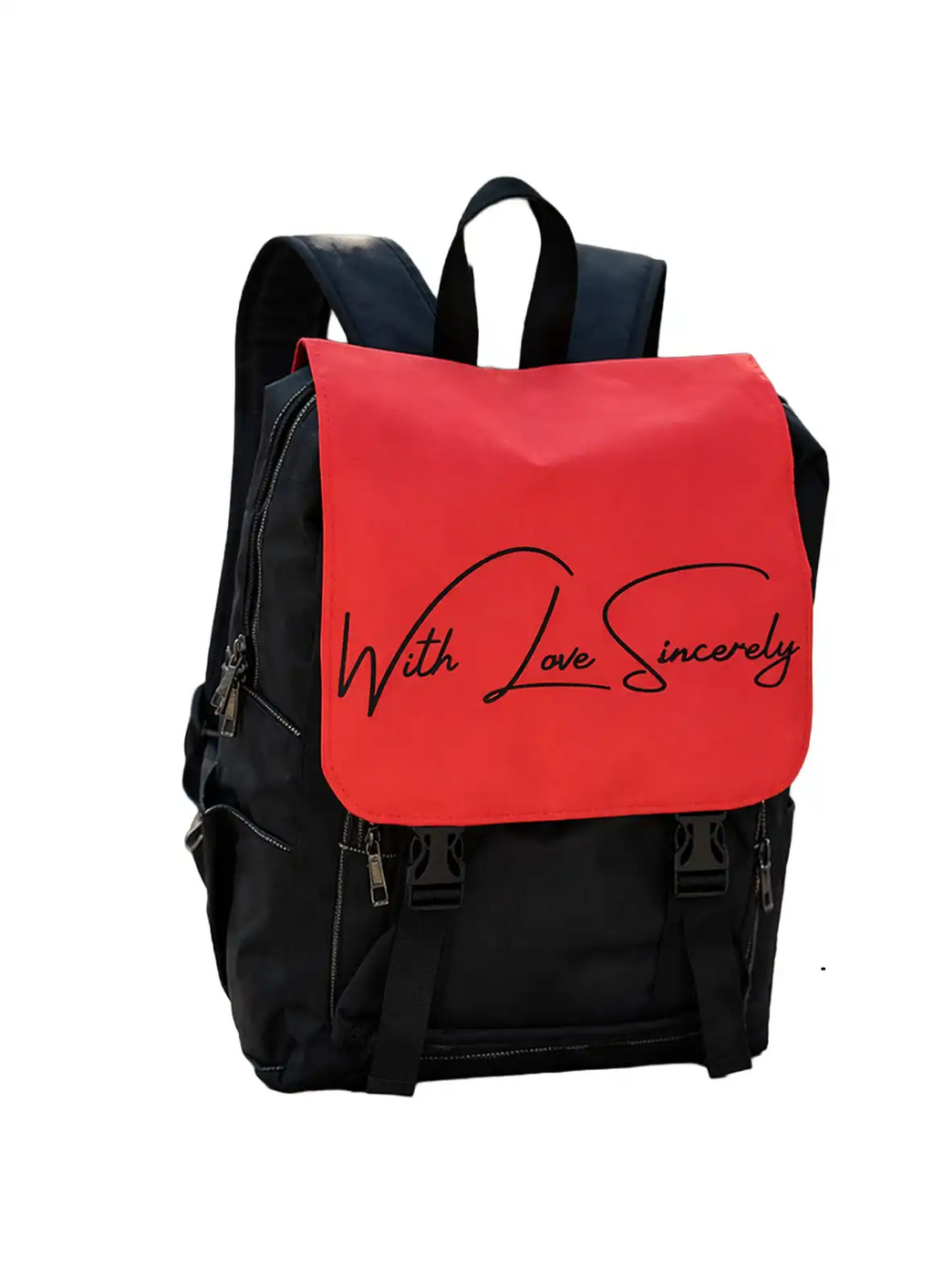 “With Love, Sincerely” – Signature Backpack