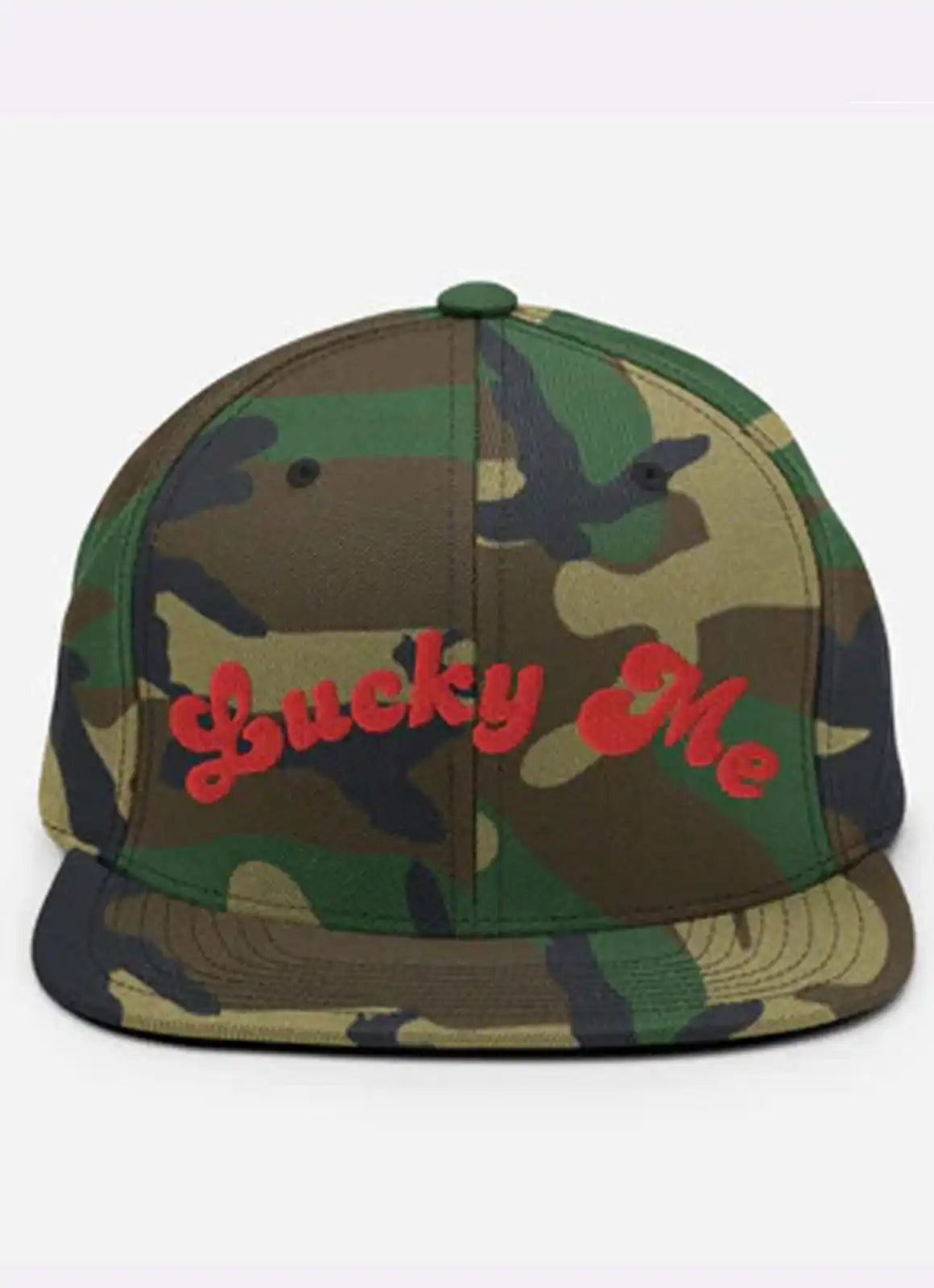 LUCKY ME – Camo Snapback