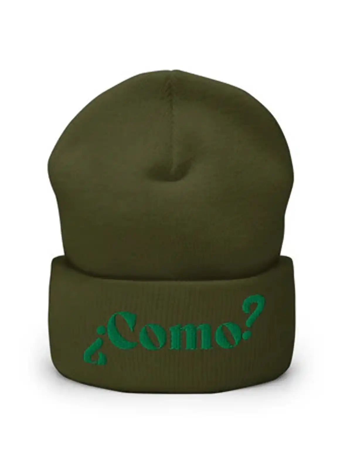 COMO – Signature Knit Beanie Green