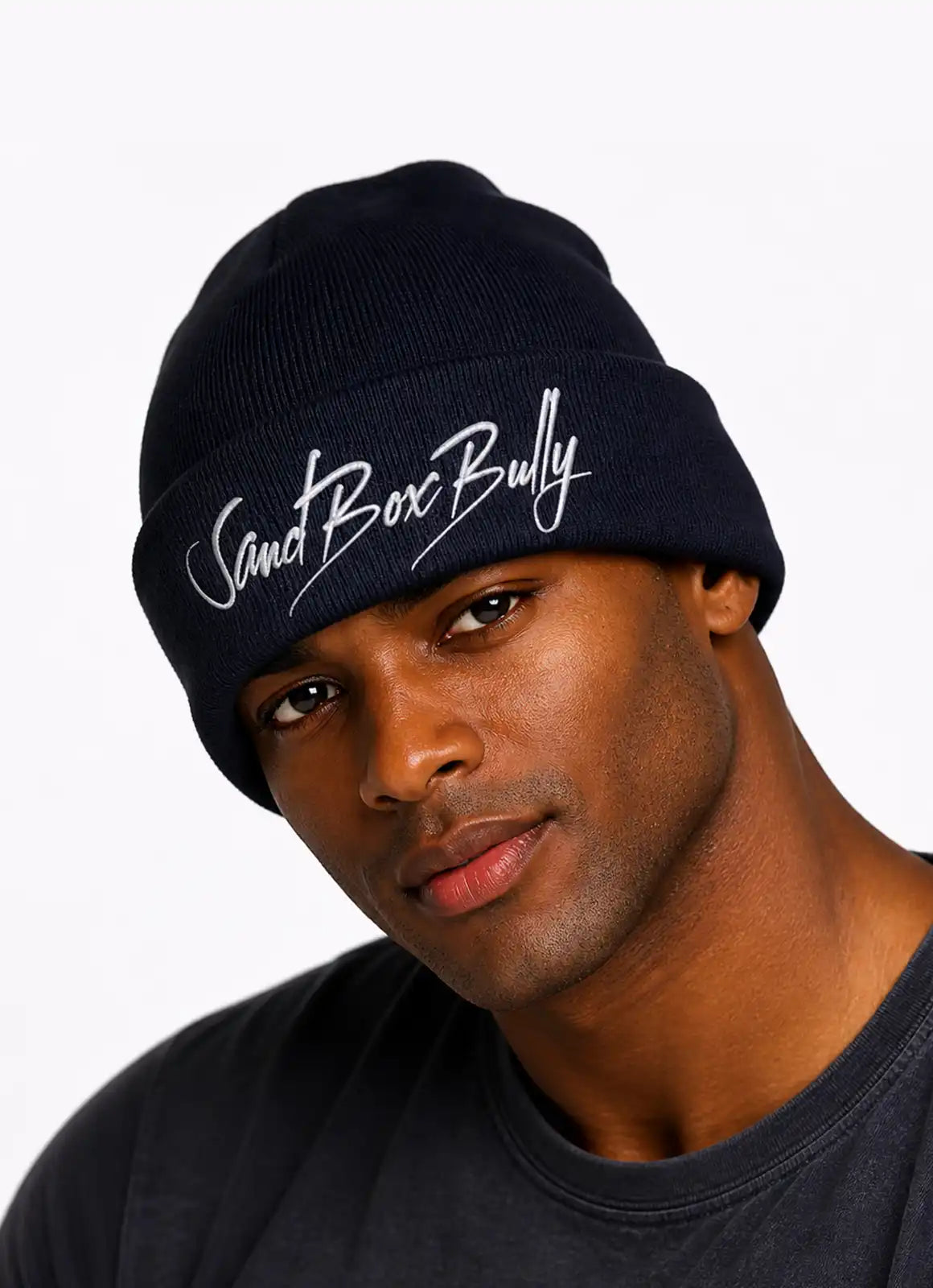 SIGNATURE – Knit Beanie Blue