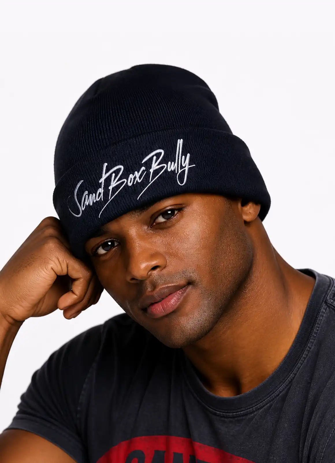 SIGNATURE – Knit Beanie Blue