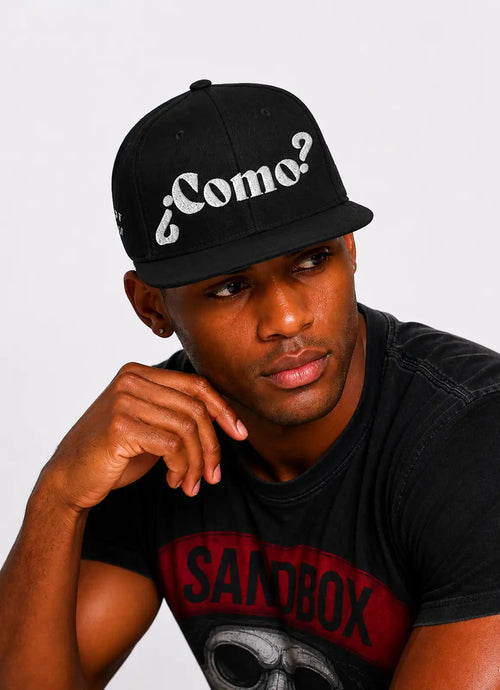 COMO – Snapback Black