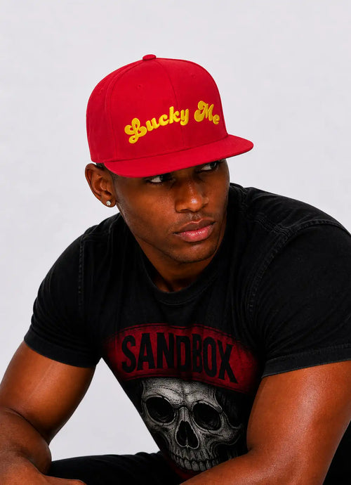 GOLDIE – Lucky Me Snapback Red