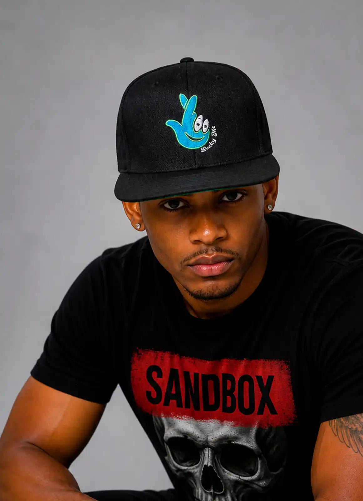 LUCKY ME – Snapback Blue