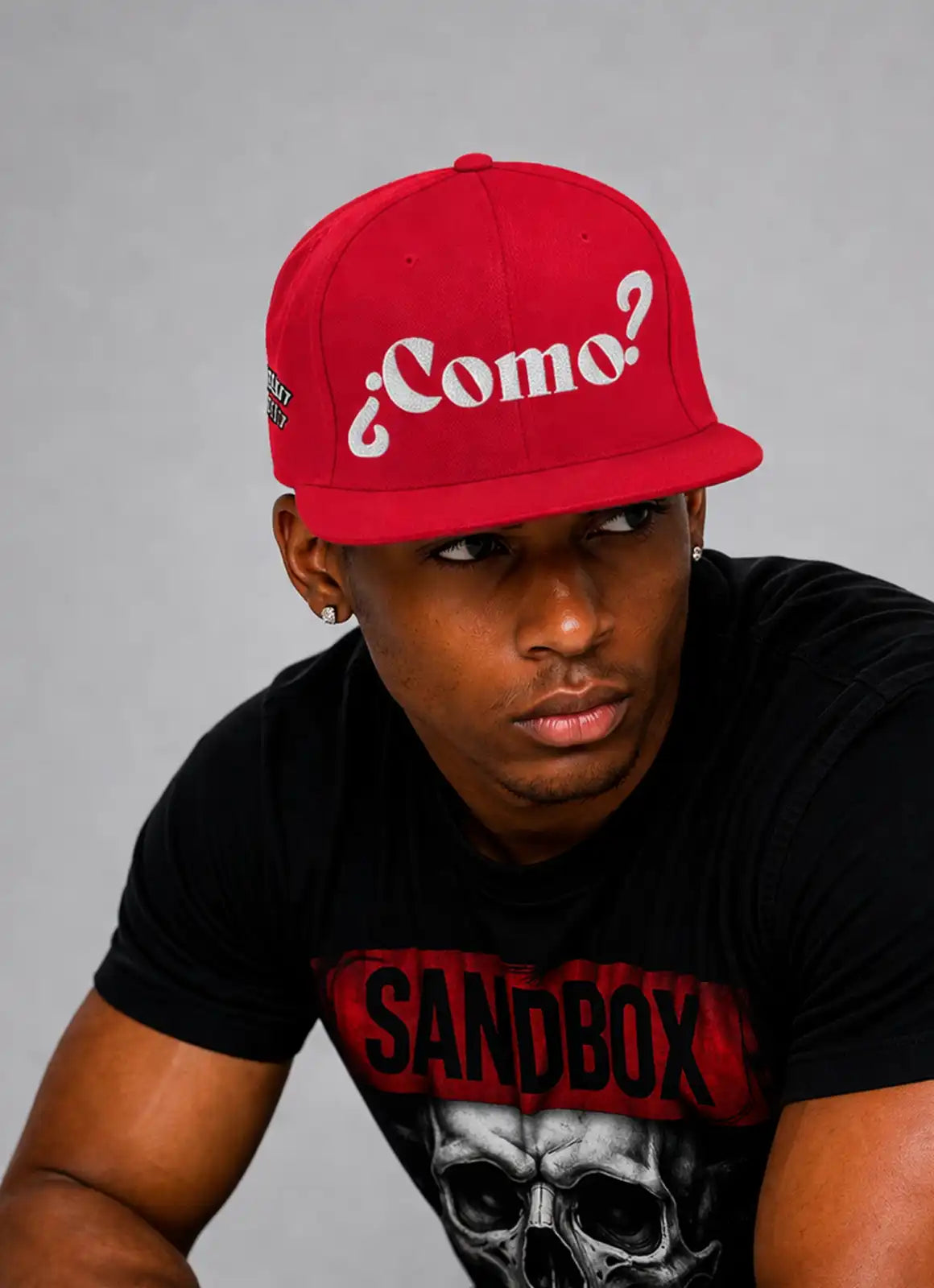 ¿Como? – Red Snapback
