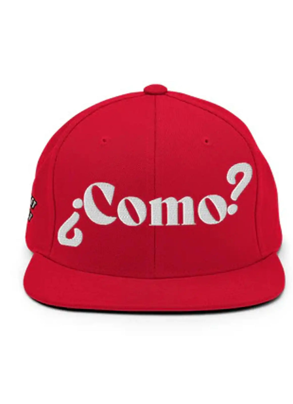 ¿Como? – Red Snapback