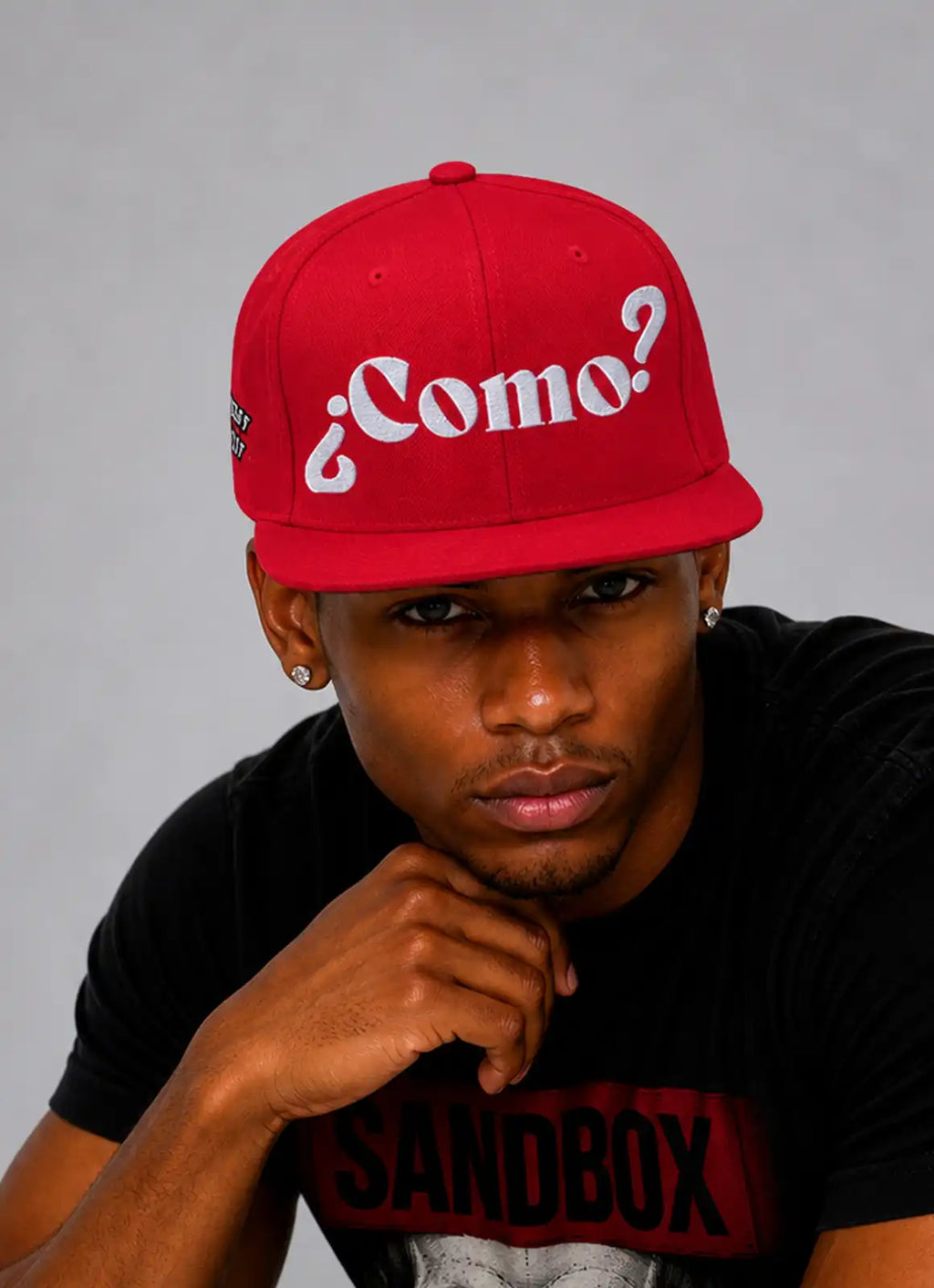¿Como? – Red Snapback