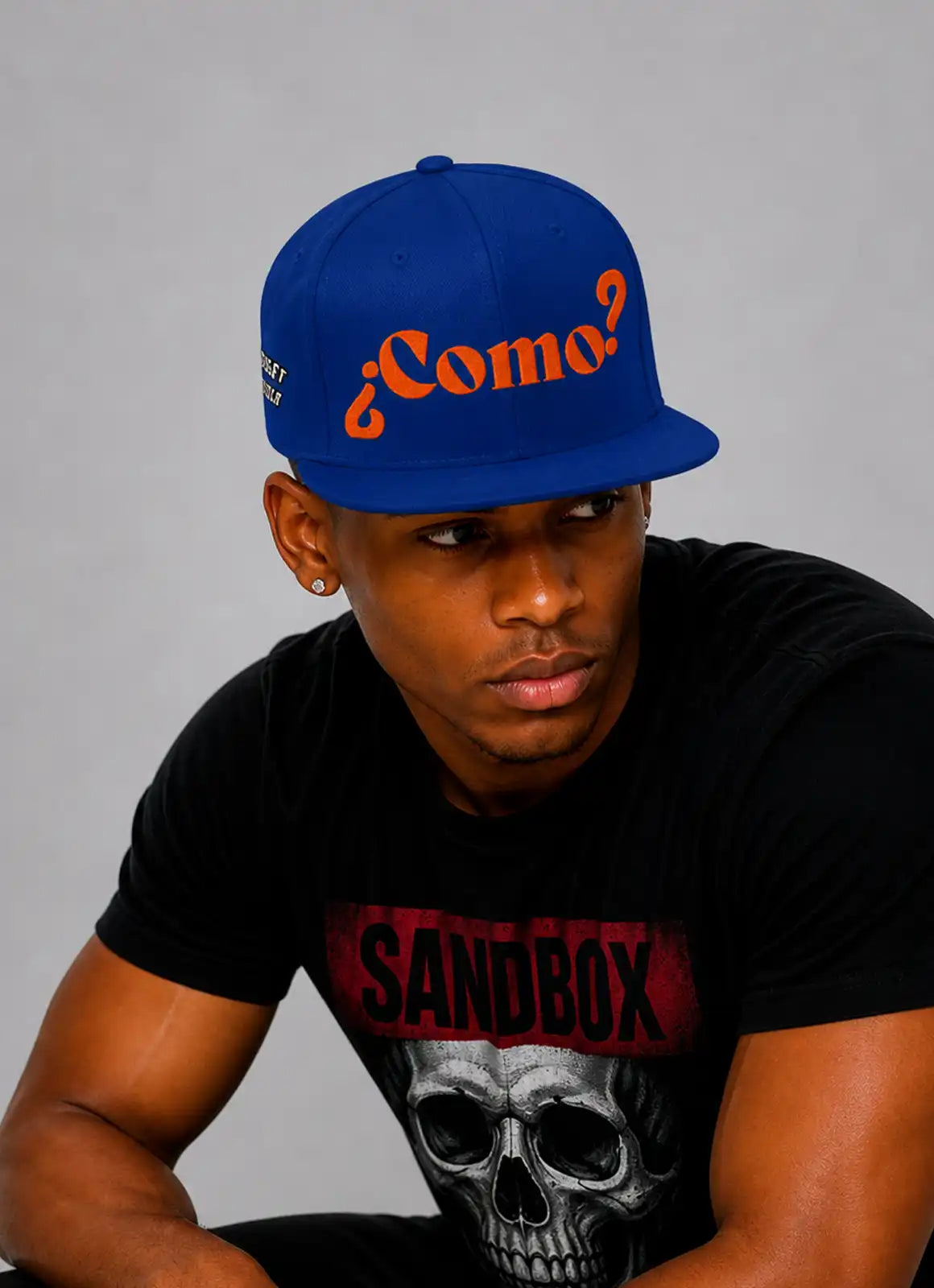¿Como? – Royal Blue Snapback