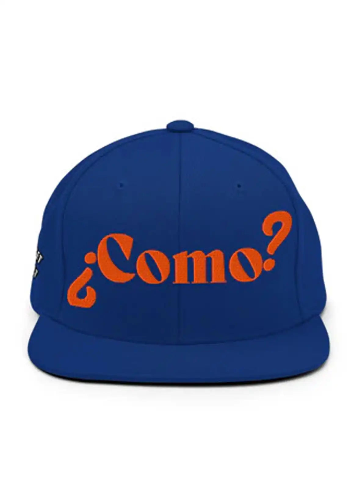 ¿Como? – Royal Blue Snapback