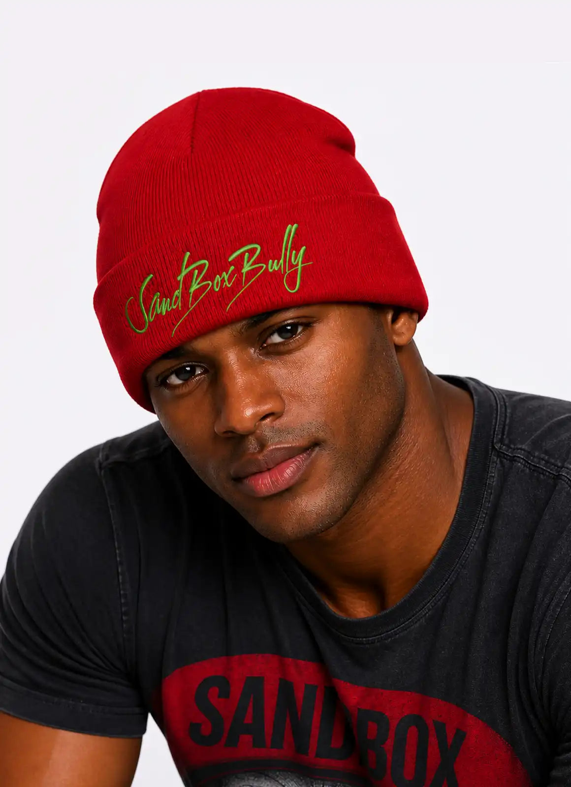 SIGNATURE SCRIPT – Beanie Red