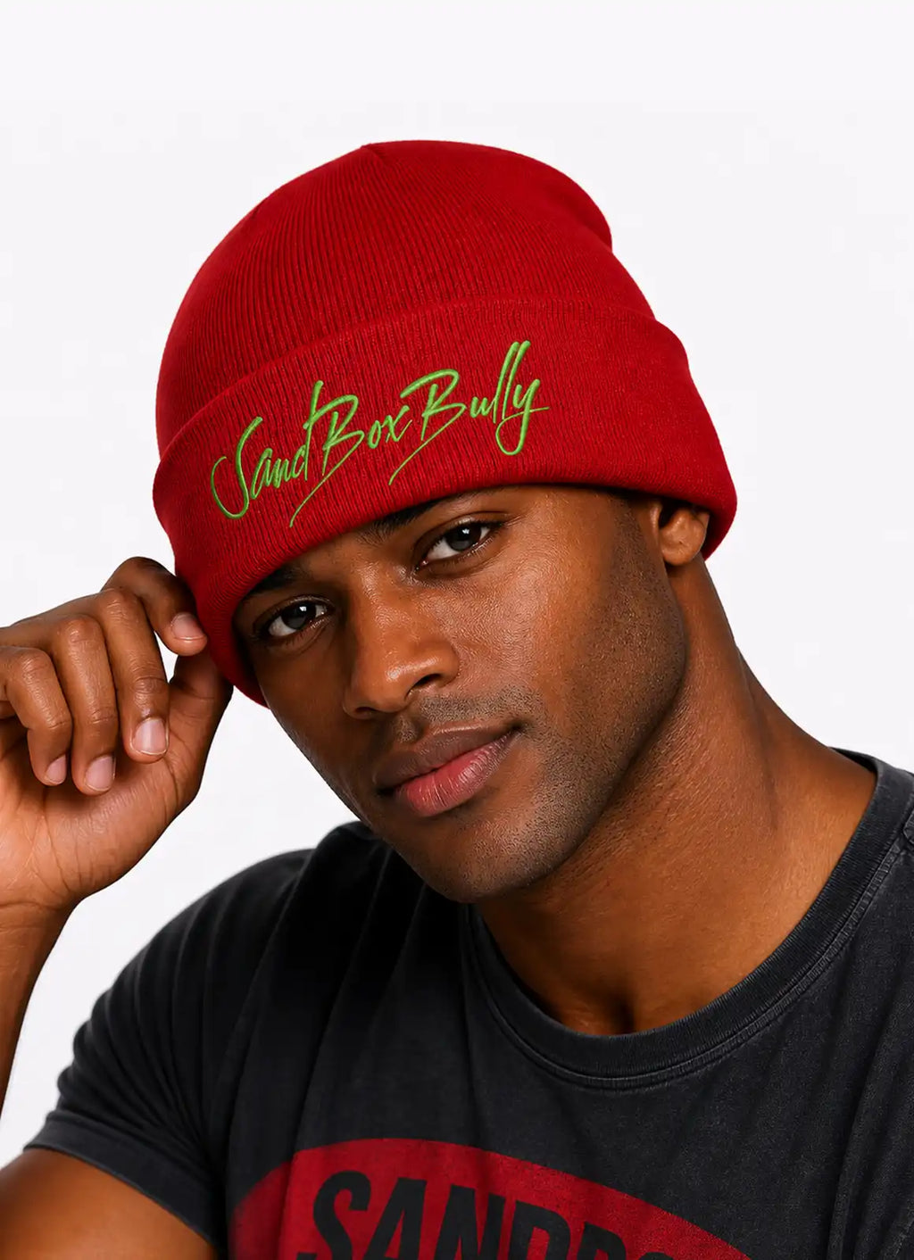 SIGNATURE SCRIPT – Beanie Red