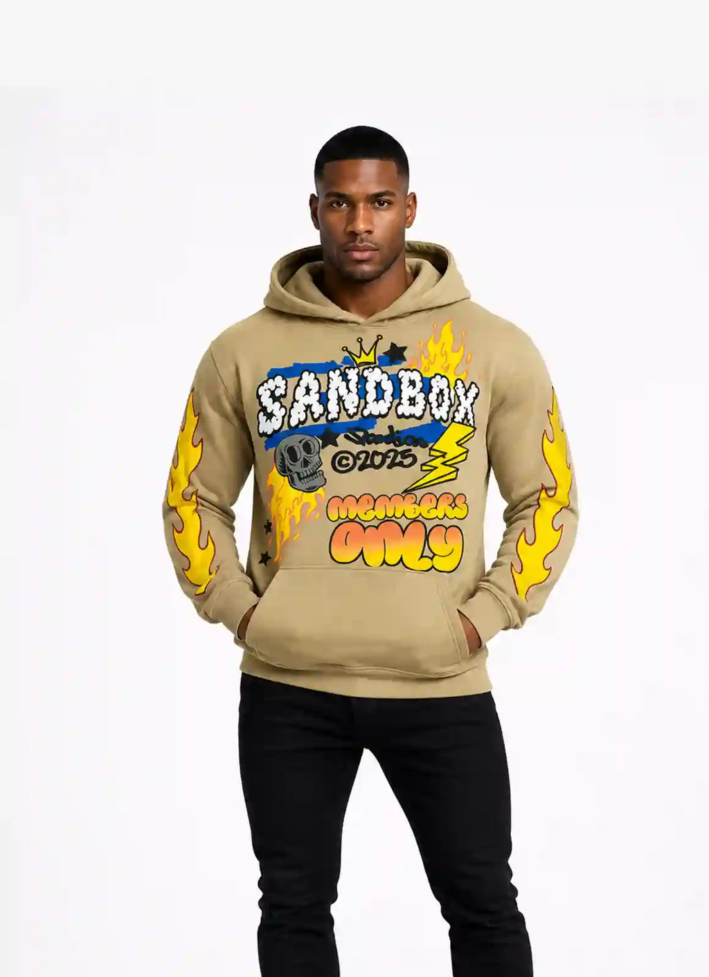 MEMBERS ONLY – Flame Hoodie